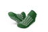 Medline Double-Tread Slippers - Double-Tread Patient Slippers, Green, Size M - MDTDBLTREADM