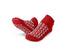 Medline Double-Tread Slippers - Double-Tread Patient Slippers, Red, Size S - MDTDBLTREADS