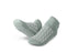 Medline Double-Tread Slippers - Double-Tread Patient Slippers, Gray, Size 2XL - MDTDBLTREDXXL