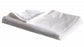 Medline Bleached Flannel Spread Blanket - Flannel Spread Blanket, White, 70" x 90", 2 lb. - MDTFB4B20WHI