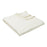 Domestic Fabrics 100% Cotton Thermal Knit Blankets - Knit Thermal Blanket, Cotton, White, 3 lb., 66" x 90" - 8463