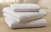 Medline Soft-Fit Knitted Fitted Flat Sheets - Soft-Fit Knitted Flat Sheet, White, 5 doz./Case - MDTFS4J14