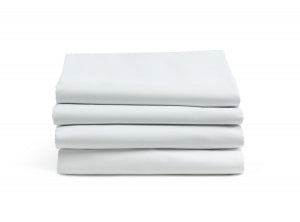 Medline Heavyweight Percale Flat Sheets - SHEET, FLAT, 66X108, PERCALE, HEAVYWEIGHT - MDTFS6P08