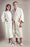 Monarch Robe And Towel Company Diamond Waffle Weave Patient Robes - Patient Robe, Diamond Waffle, Beige, One Size Fits Most - 408 B