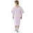 Medline Micro-Suede Patient Apparel - Micro-Suede Mammography Patient Robe, Lilac, One Size Fits Most - MDTHR9R04LIL