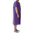 Medline Behavioral Health Apparel - IV Gown with Plastic Back Snap Closures, Purple, Size 5XL - MDTOG5IABPRP