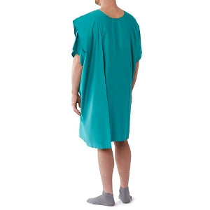 Medline Behavioral Health Apparel - Patient Exam Gown with 3-Armhole Design, Green, Size 5XL - MDTOG5R3AGRN