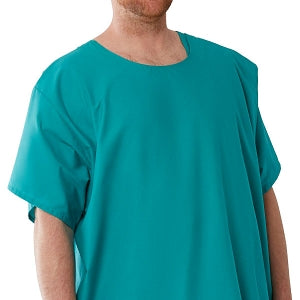 Medline Behavioral Health Apparel - Patient Exam Gown with 3-Armhole Design, Green, Size 5XL - MDTOG5R3AGRN