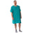 Medline Behavioral Health Apparel - Patient Exam Gown with 3-Armhole Design, Green, Size 5XL - MDTOG5R3AGRN