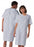 Medline Blended Patient Gowns - Patient Gown with Overlap Ties, Demure - MDTPG3ROLDEM