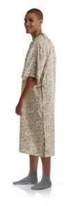 Medline Blended IV Gowns - Patient IV Gown with Side Ties