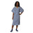 Medline PolyBright IV Patient Gowns - PolyBright IV Patient Gown, Teen, Chevron - MDTPG6ITSCHEV