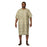 Medline PolyBright IV Patient Gowns - PolyBright IV Patient Gown, Sage and Beige, One Size Fits Most - MDTPG6ITSRSB