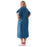 Medline PerforMAX IV Patient Gowns - PerforMAX IV Patient Gown with KM80 Plastic Snap Detail, Honeycomb Blue, One Size Fits Most - MDTPG7ITSHCB