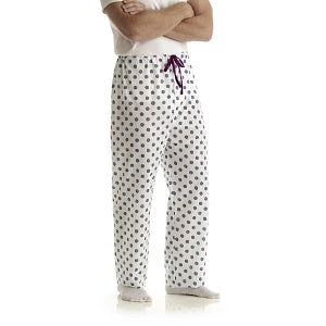 Medline Patient Pajamas - Color-Coded Pajama Pants, Snowflake Maroon, Size 3XL - MDTPJ2T07SNOZ