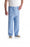 Medline Patient Pajamas - Color-Coded Pajama Pants, Solid Blue with Blue, Size XL - MDTPJ4T05DEM