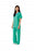 Medline Behavioral Health Apparel - Pajama Pants with Elastic Strips, Green, Size L - MDTPJBH04GRN