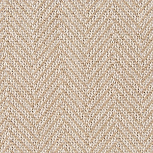 Medline Feels Like Home Lightweight Spread Blankets - Chevron-Weave Spread Blanket, 70" x 90", Beige and White - MDTSB8B27BEI