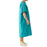 Medline Behavioral Health Apparel - IV Gown with Plastic Back Snap Closures, Green, One Size Fits Most - MDTSG5IABGRE