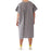 Medline Behavioral Health Apparel - Patient Exam Gown with 3-Armhole Design, Gray - MDTSG5R3AGRY