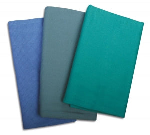 Medline Summit OR Towels - Reusable O. R. Towel, Highly Absorbent, 100% Cotton, Jade Green, 17" x 29" - MDTST4A31JAD