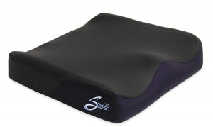 Medline Co-Label Saddle Zero Elevation Wheelchair Cushions - Saddle Zero Elevation Wheelchair Cushion, 16" x 18" - 52S1618