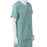 Medline Behavioral Health Apparel - Short-Sleeve Pajama Shirt with Plastic Snaps, Sea Spray, Size S / M - MDTTPSS03SEA