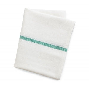 Medline Herringbone Towels - Herringbone Towel, 15" x 26", 6 Dozen / Case - MDTUT3C15GREZ