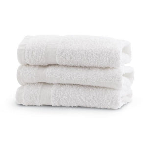 Medline Medline Classic Cotton Terry Washcloths - Basic 100% Cotton Washcloth, White, 11" x 11", 7 oz., 200 Dz. - MDTWC3C07SR