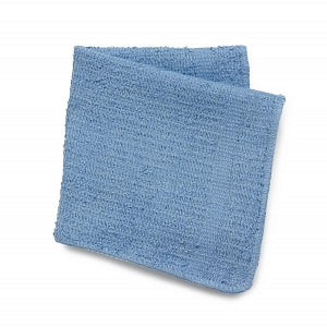 Medline Blue Utility Terry Cloths - Blue Utility Terry Washcloth, 11" x 11", 8 oz., 200 Dz./Bale - MDTWC3C08BLUR