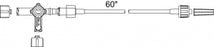 Smiths Medical Standard Bore Extension Sets - Extension Set, 60" Tubing, 3-Way Stopcock, 1.3 mL - 536035SC