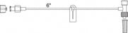 Smiths Medical Disposable IV T-Connectors - T-Adapter with Luer Lock Fusion, Size 1.0 m - MX453SL