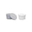 Inteplast Group Snap-on Laboratory Containers - Specimen Lab Container With Lid, White, 8 oz. - 02730A