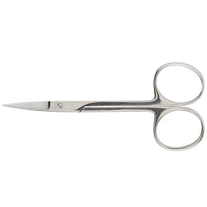 Owens and Minor Sterile Iris Instrument Scissors - Sterile Iris Instrument Scissors, 4.5" - 56304