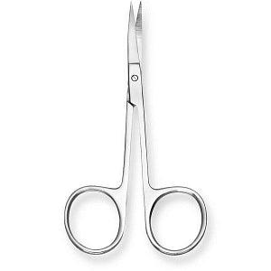 Owens and Minor Sterile Iris Instrument Scissors - Sterile Iris Instrument Scissors, Curved - 56458