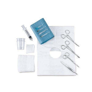 Owens and Minor Laceration Trays - Laceration Kit - 58839B