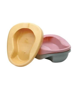 Inteplast Group Disposable Pontoon Bedpans - Pontoon Bedpan, Rose, 250 lb. Capacity - H120BG-10