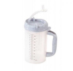 Inteplast Group Bedside Pitchers and Carafes - Insulated Pitcher with Cover and Straw - H206-01