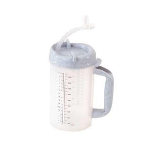 Inteplast Group Bedside Pitchers and Carafes - Insulated Pitcher with Cover and Straw - H206-01