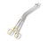 Cooper Surgical Euro-Med Ratchet Handle Endocervical Speculum - Endocervical Speculum, Ratchet Handle, 3 mm - 66-437