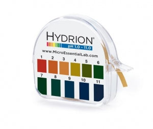 Micro Essential Hydrion S / R Insta-Chek pH Paper - S / R Dispenser for Wide-Range pH Paper, 1.0 - 11.0 - 51