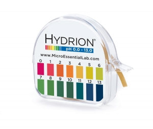 Micro Essential Hydrion S / R Insta-Chek pH Paper - S / R Dispenser for Wide-Range pH Paper, 0 - 13.0 - 93