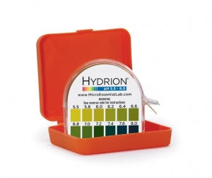 Micro Essential Hydrion MicroFine Dispenser - PH PAPER, D / R DISPENSER, MICROFINE, 5.5-8.0 - MF-1606