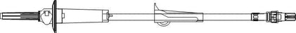 ICU Medical Administration Sets with 20- Drop Drip Chamber - Administration Set, 20 Drop, Microclave, 104" - MC330301