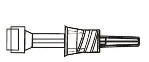 BD Access Devices and Accessories - Access Device Connector, Preslit, Inject Port, mLC - MY0240