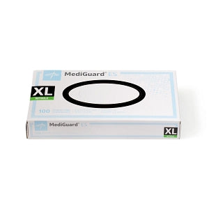 Medline MediGuard ES Powder-Free Nitrile Exam Gloves - MediGuard ES Powder-Free Nitrile Exam Gloves, Size XL - MG100XL