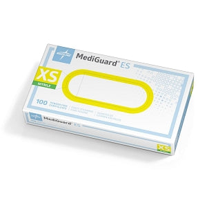 Medline MediGuard ES Powder-Free Nitrile Exam Gloves - MediGuard ES Powder-Free Nitrile Exam Gloves, Size XS - MG100XS