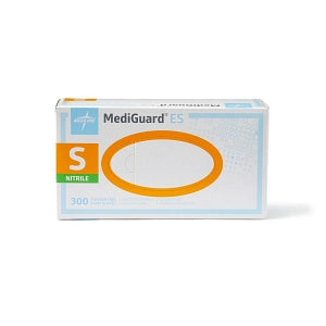 Medline MediGuard ES Powder-Free Nitrile Exam Gloves - MediGuard ES Powder-Free Nitrile Exam Gloves, Size S - MG3001