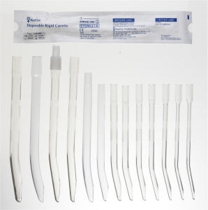 Medgyn Products Rigid Curved Curettes - Rigid Curved Curette, 13 mm, x 3/8", Small Base - 022113