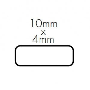 Medgyn Products Disposable Square Loop Electrodes - Square Electrodes, Loop, Disposable, 10 mm x 10 mm - 028072